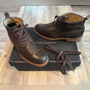 Banana Republic Men’s Arley Brown Boots Size 9.5